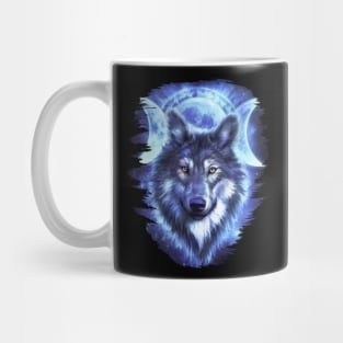 wolf moon Mug